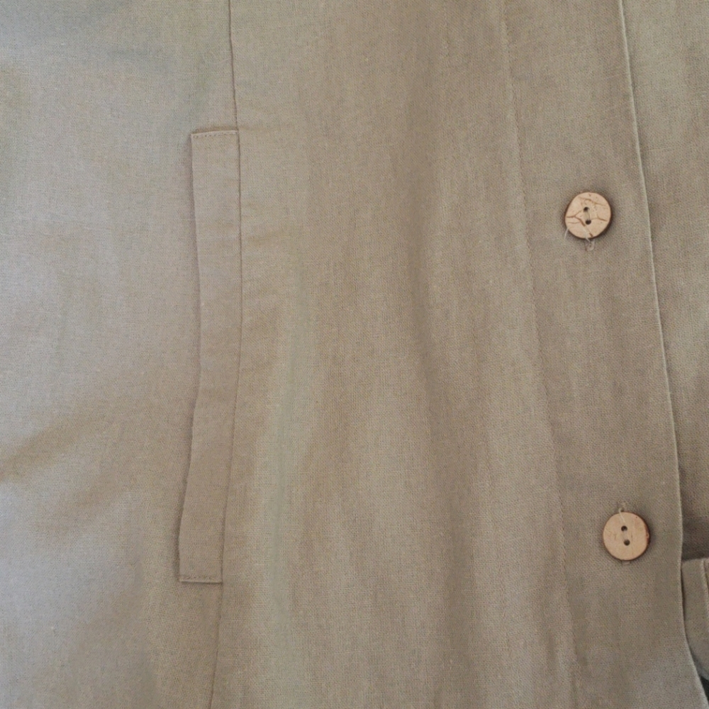 SIMPLY NOELLE LINEN TOP - Picture 7 of 7